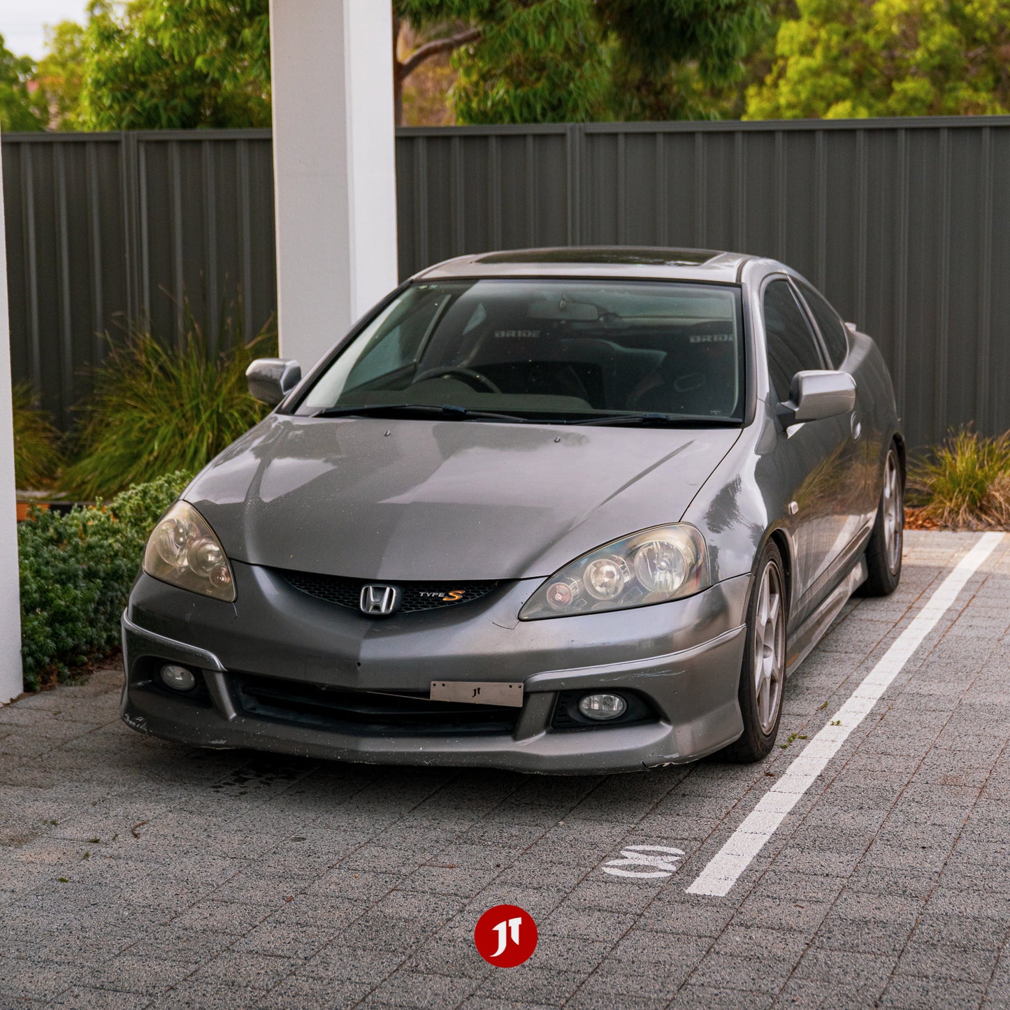 DC5 / RSX License Plate Relocater