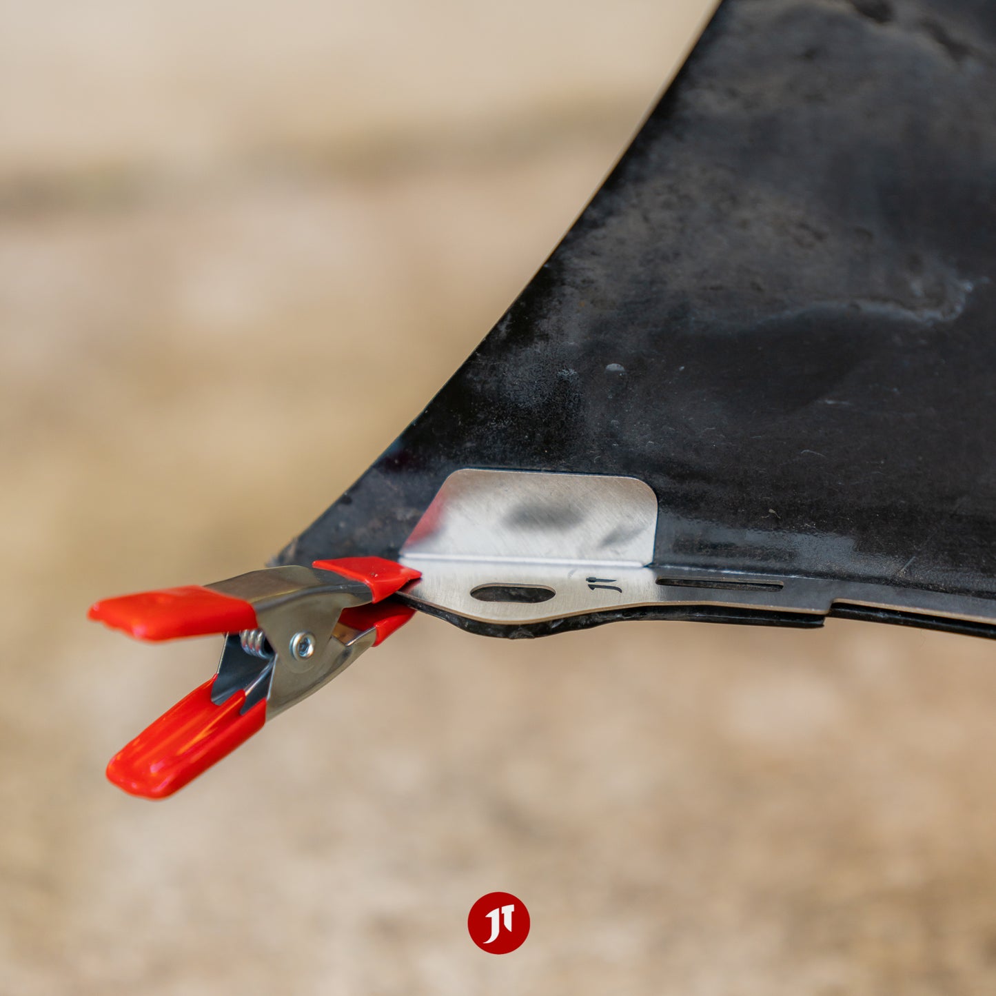 Ford Mustang 6th gen (S550 2015-2023) REAR Bumper Repair Plates - Pair