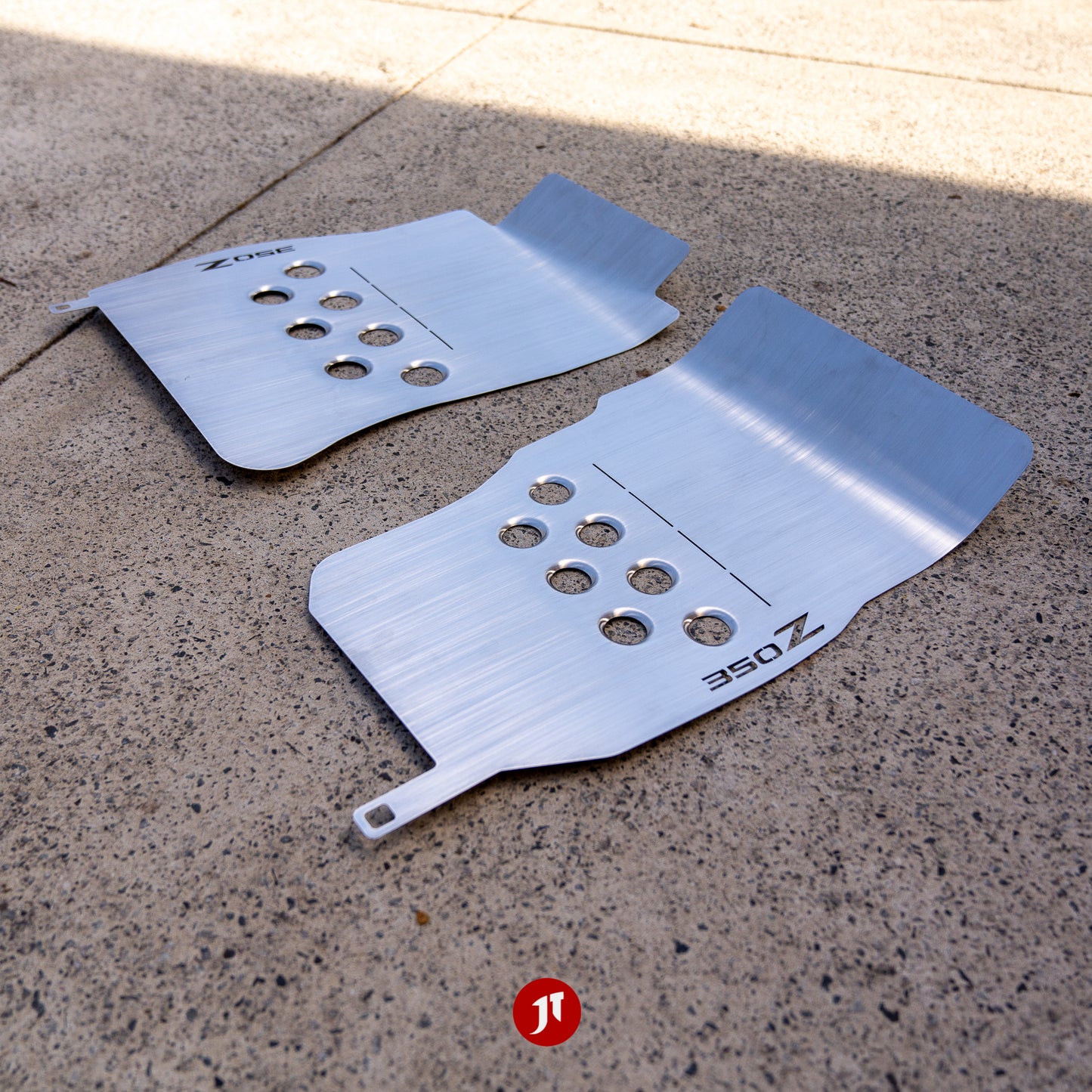 LHD - Nissan 350z Floor Plates Set