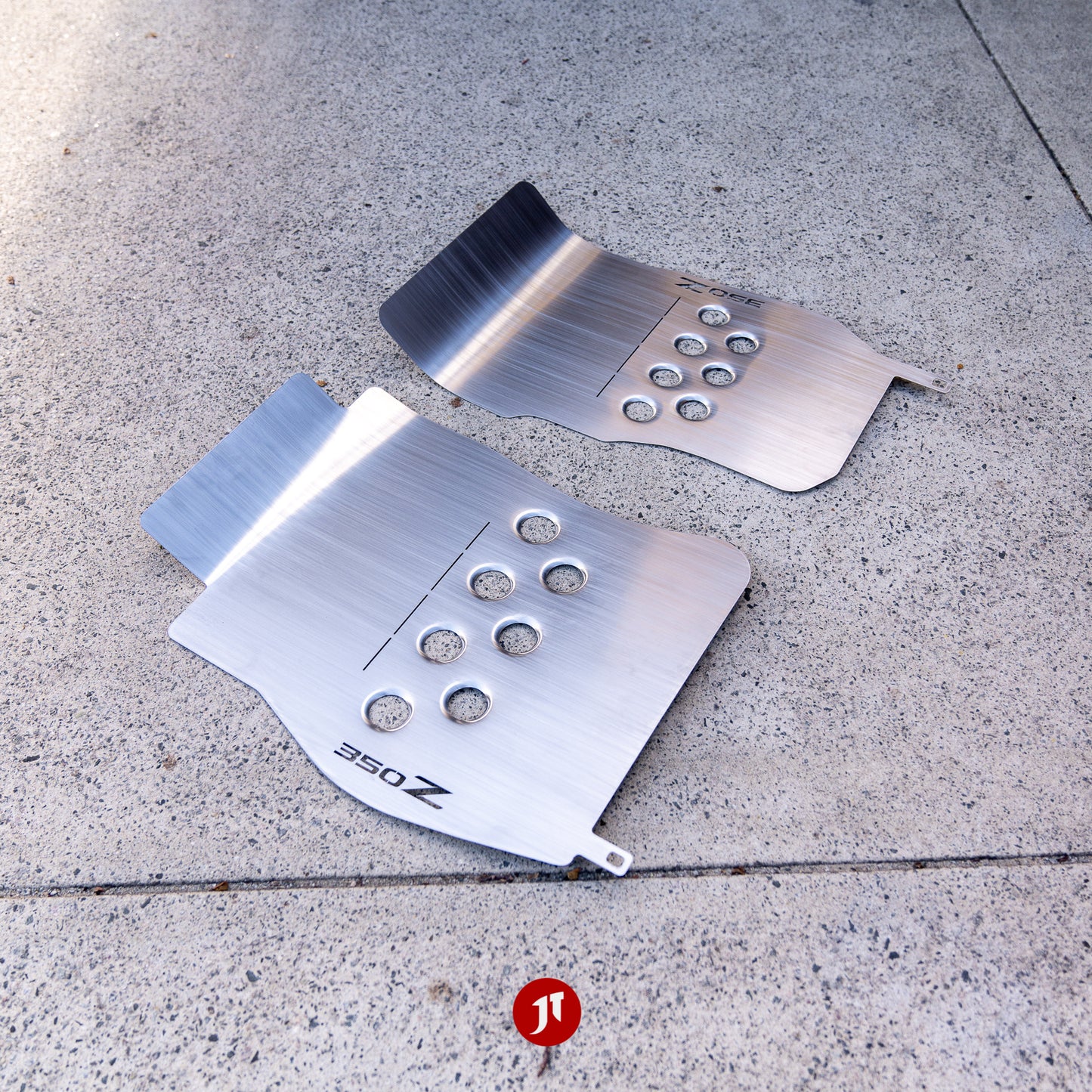 LHD - Nissan 350z Floor Plates Set