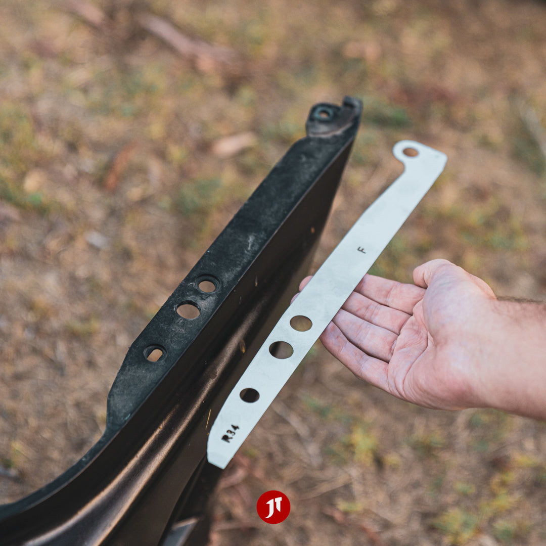 R34 GTT Front Bumper Repair Plates (Pair)