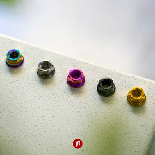 Titanium Flanged Nuts