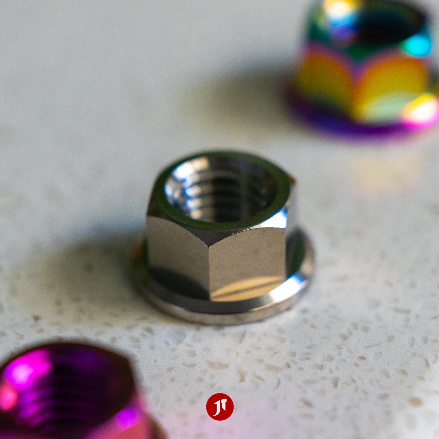 Titanium Flanged Nuts