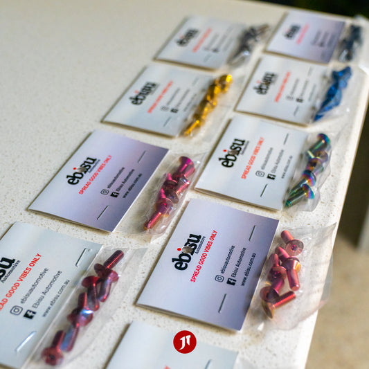 Titanium Steering Wheel Bolt Kit