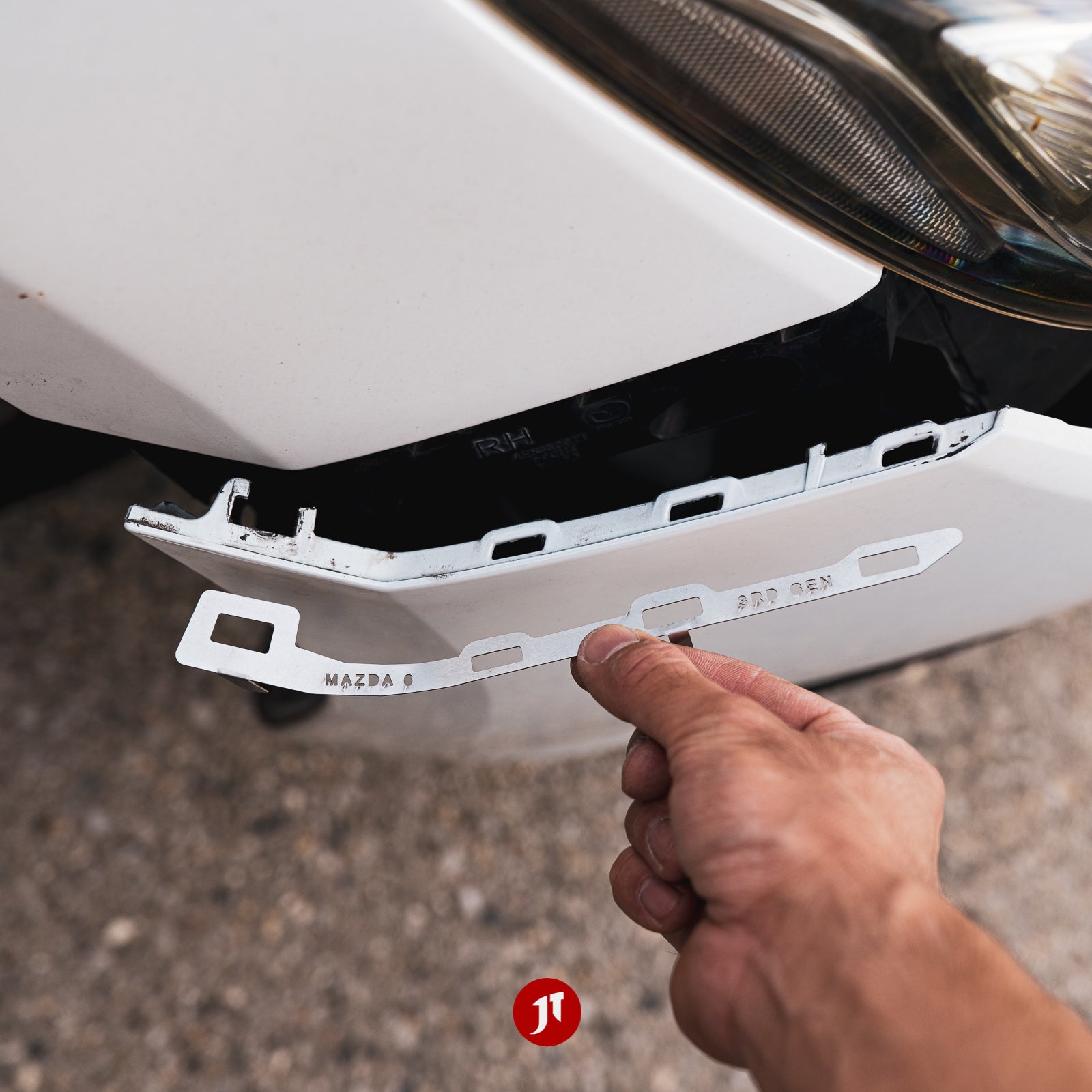 Fix Front Bumper Mazda 3 (3rd Gen) Front Bumper Repair Plates - Pair – JTSpec