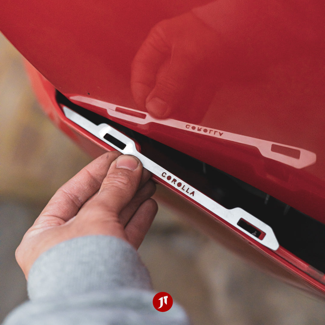 9th Gen Corolla Hatch Rear Bumper Repair Plates (Pair)