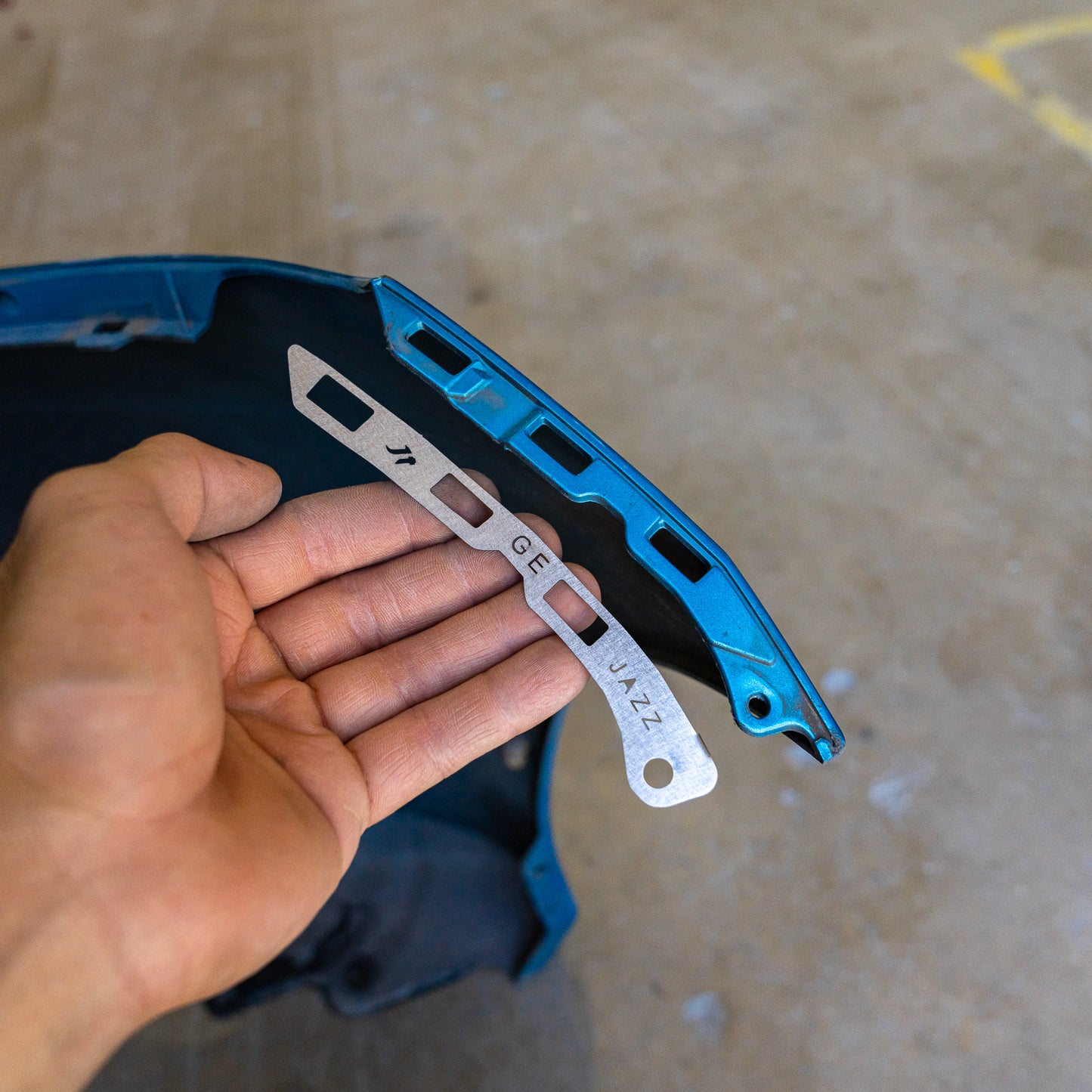 Honda Jazz GE (Pre-facelift) Front Bumper Repair Plates - Pair
