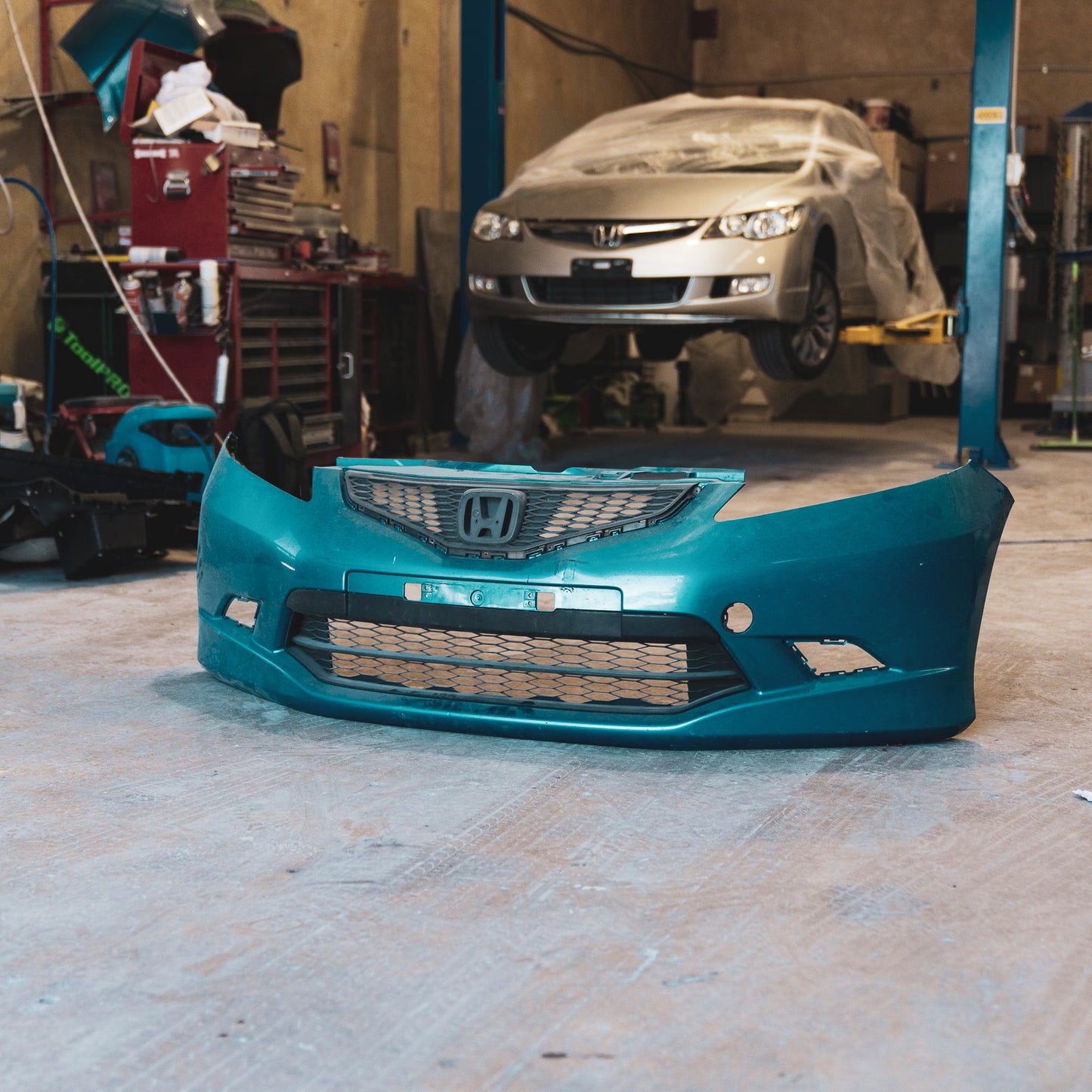 Honda Jazz GE (Pre-facelift) Front Bumper Repair Plates - Pair