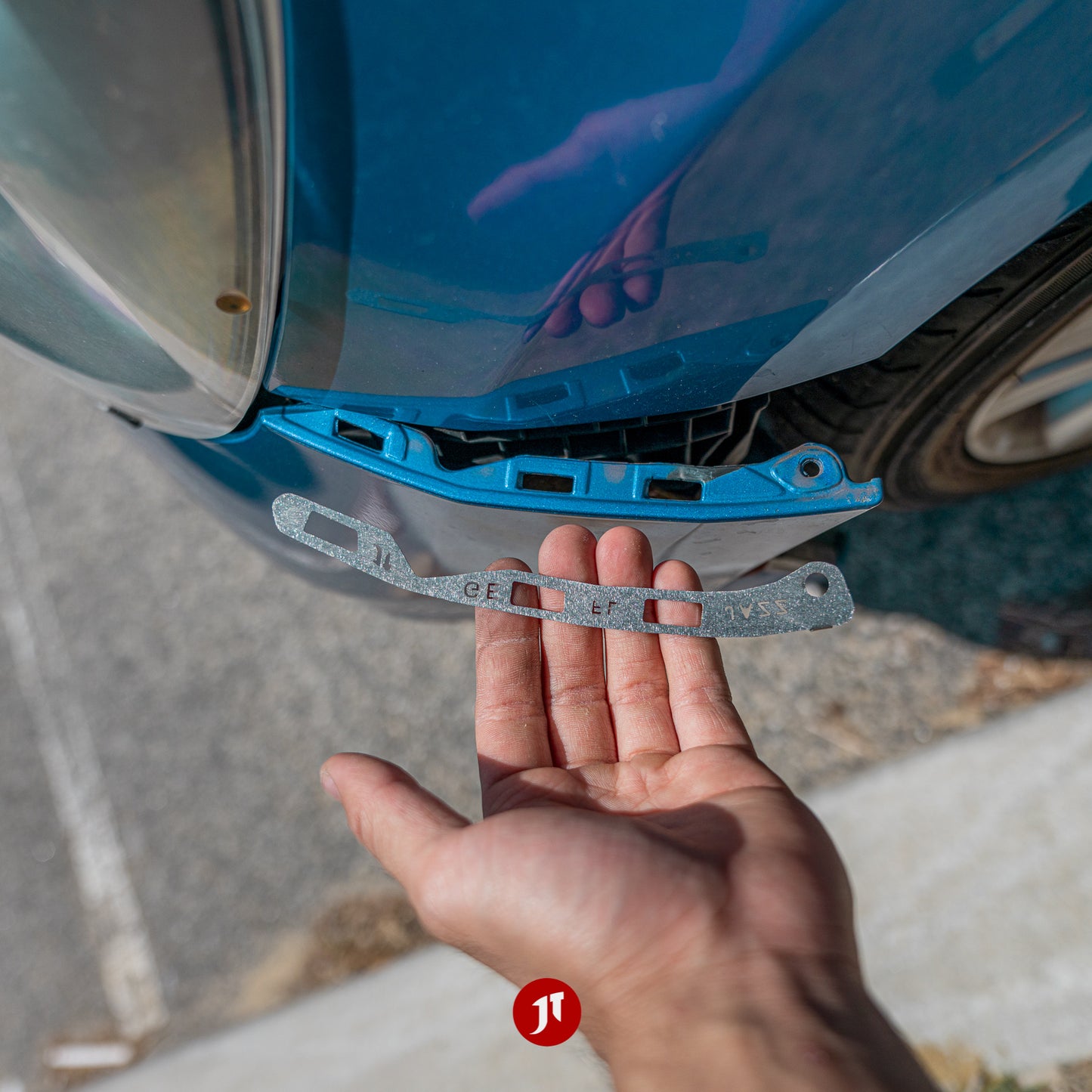 Honda Jazz GE (Facelift) Front Bumper Repair Plates - Pair