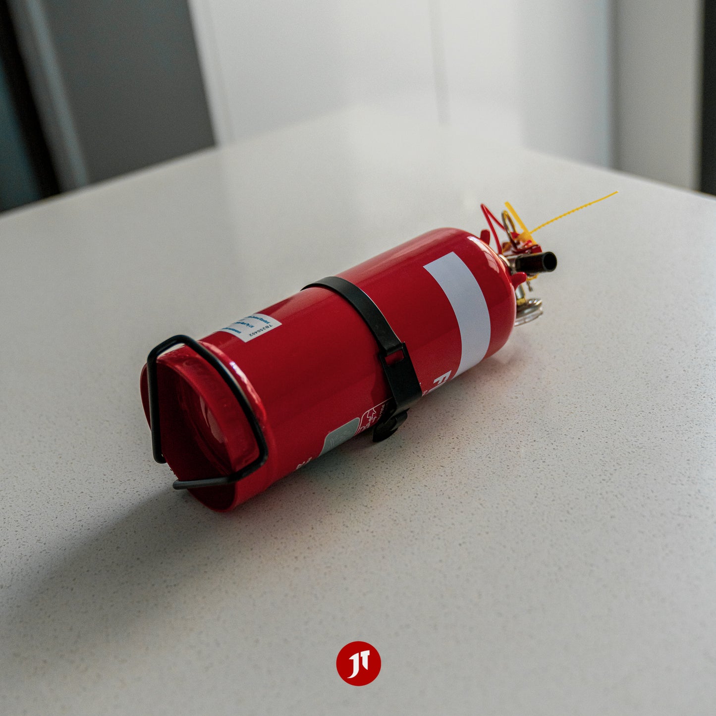 1kg Fire Extinguisher with Cage