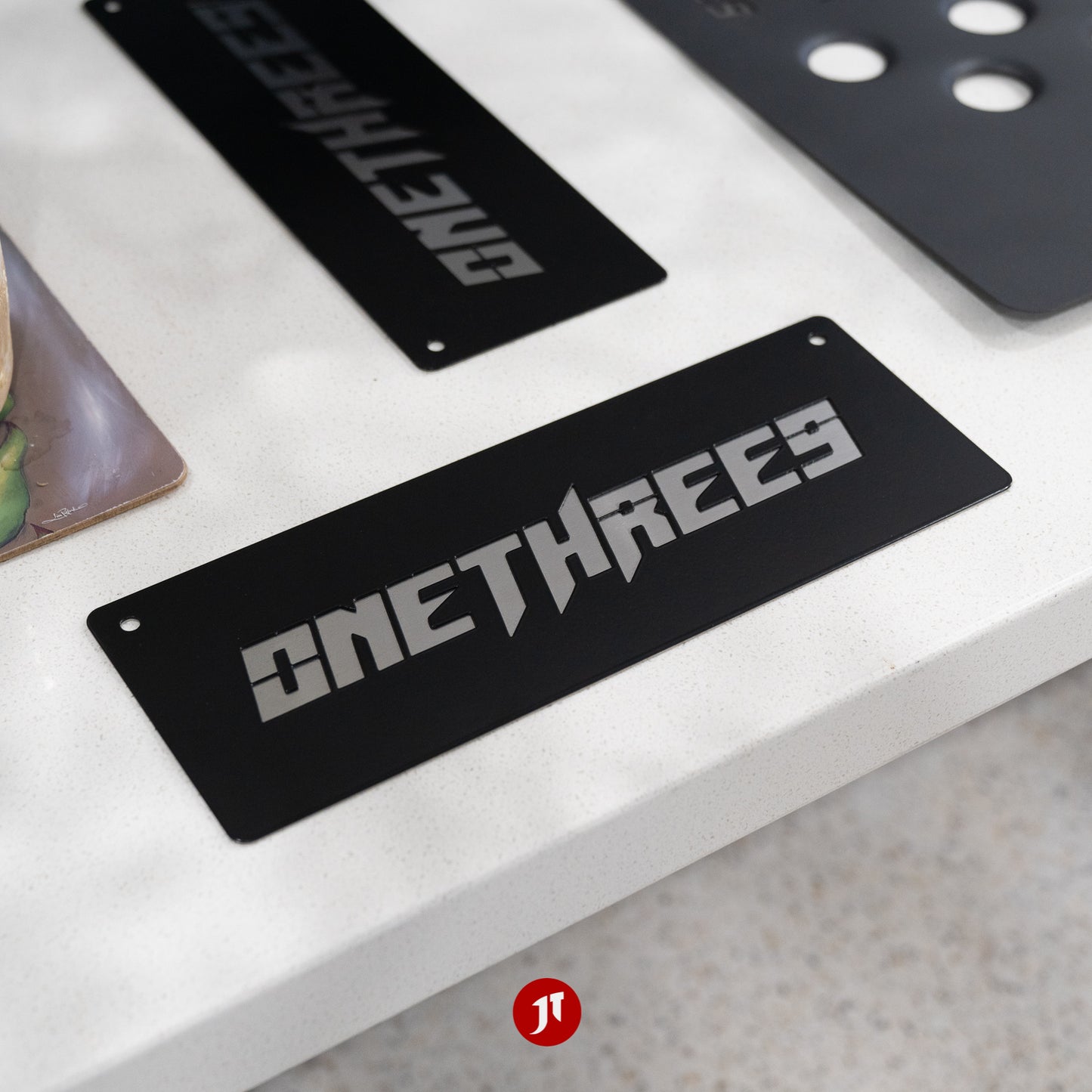 Custom license plate covers