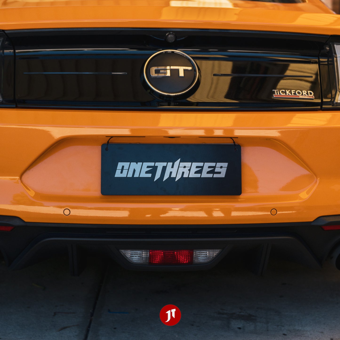 Custom license plate covers