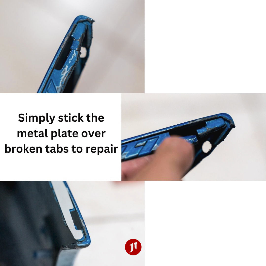 WRX VA Rear Bumper Repair Plates (Pair)