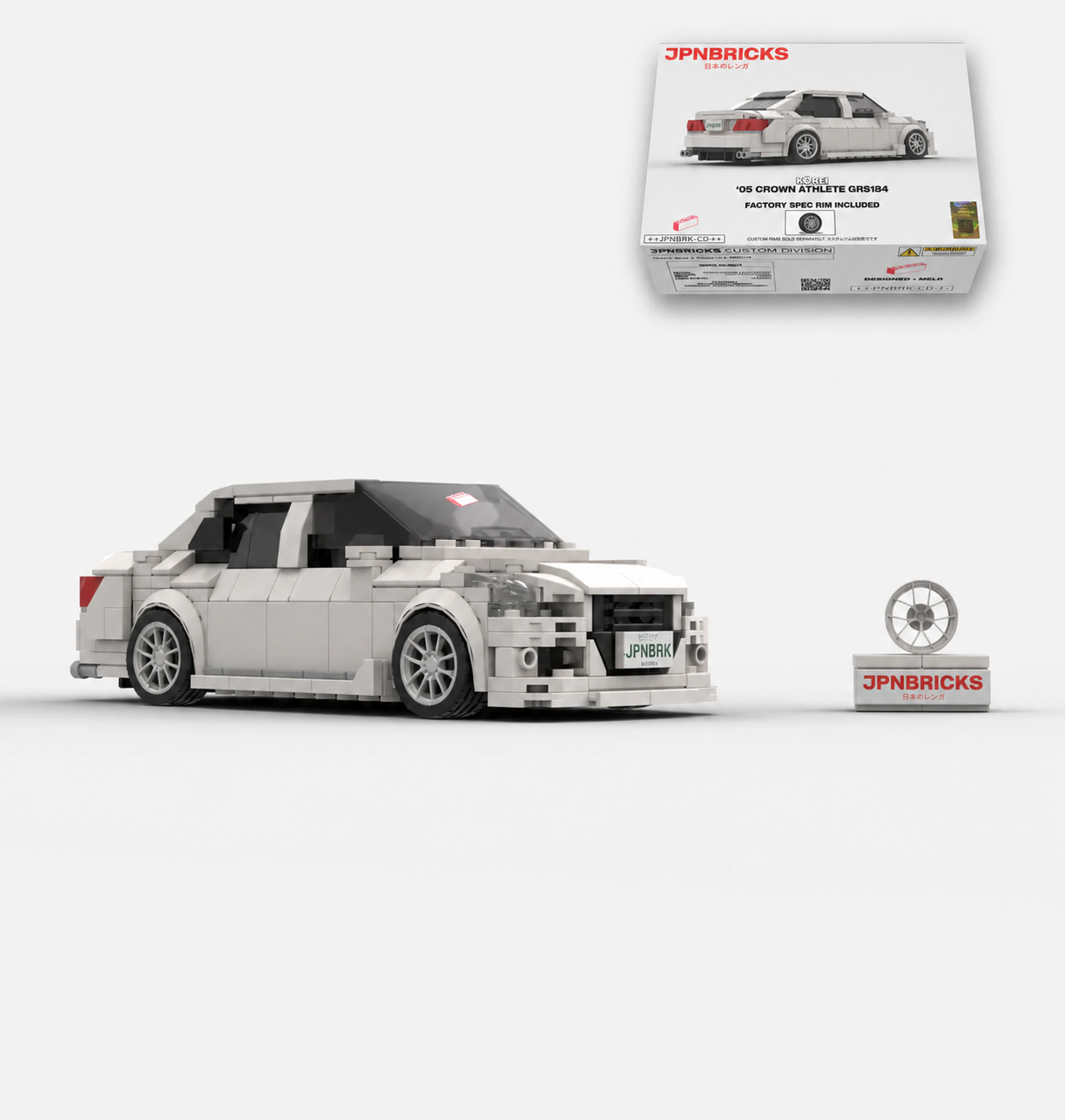2005 CROWN ATHLETE GRS184 Gen Brick Car Model