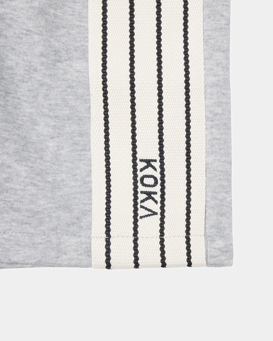 Premium Stripe Shorts // GREY