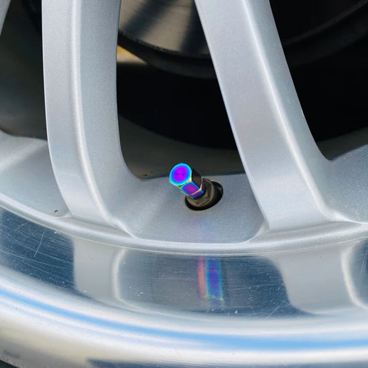 Titanium Valve Caps