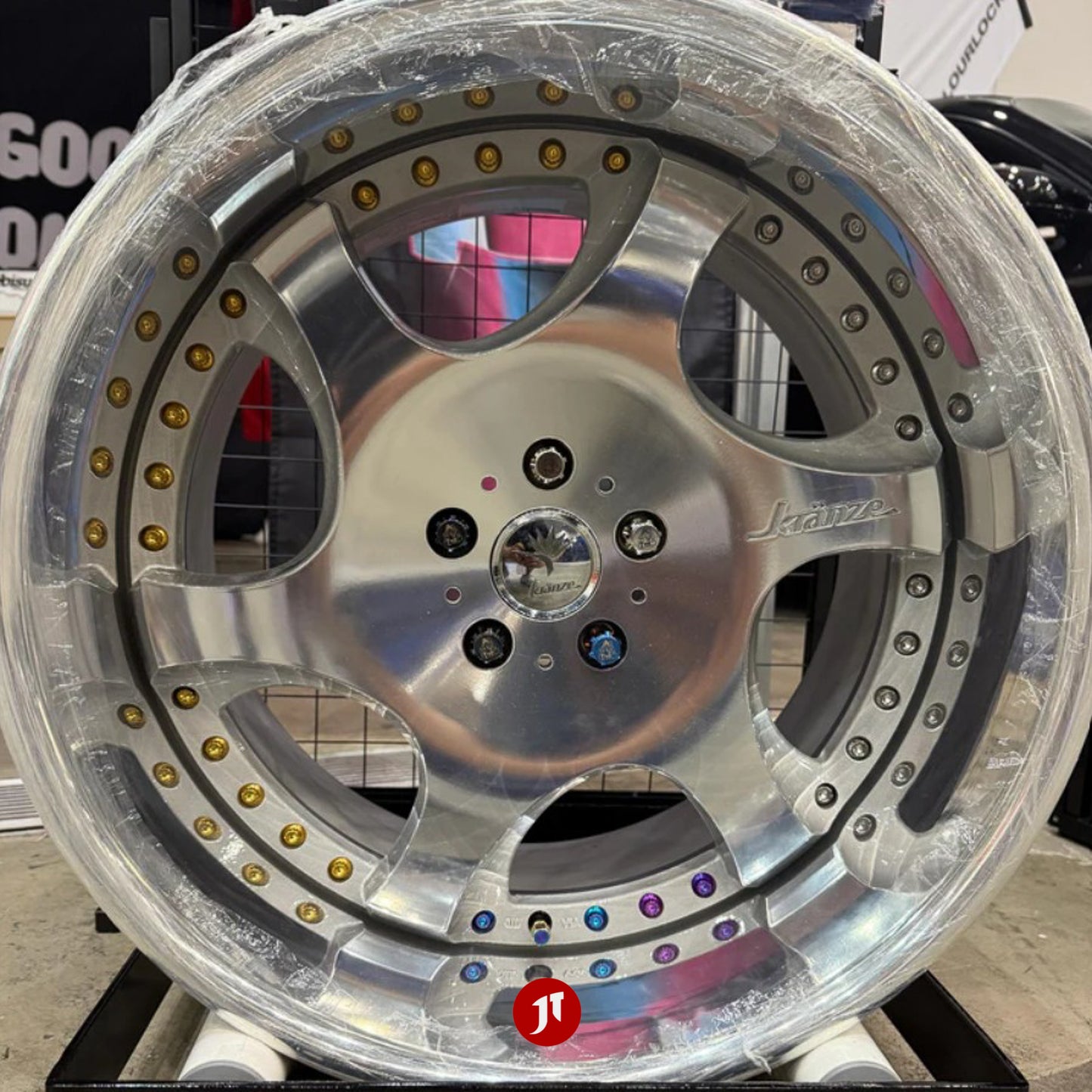 3-Piece Silver Wheel Bolts