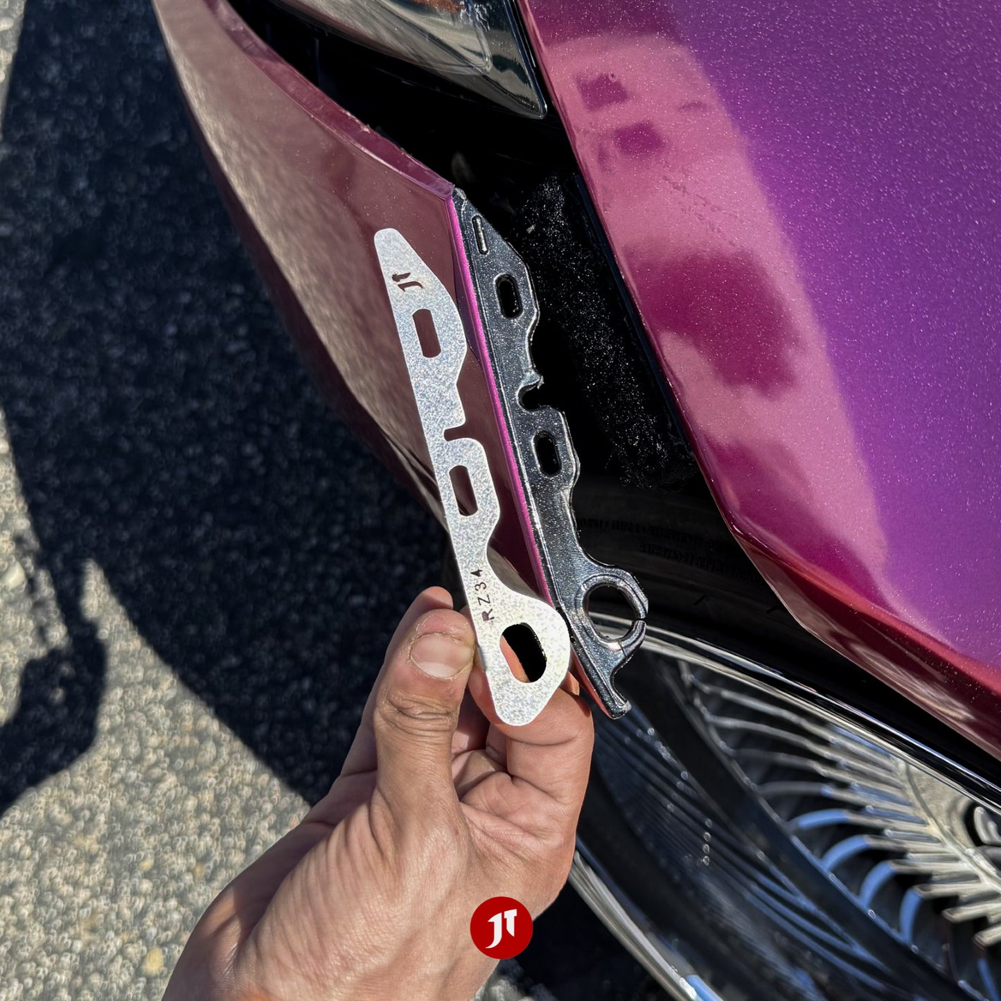Nissan RZ34 Front Bumper Repair Plates (Pair)
