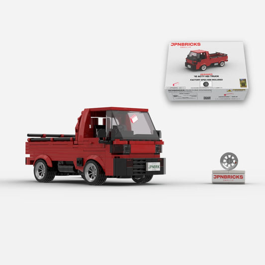 2010 Acty Kei Truck R81 Red Brick Car Model