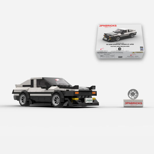 1984 AE86 Sprinter Trueno GT-Apex Brick Car Model