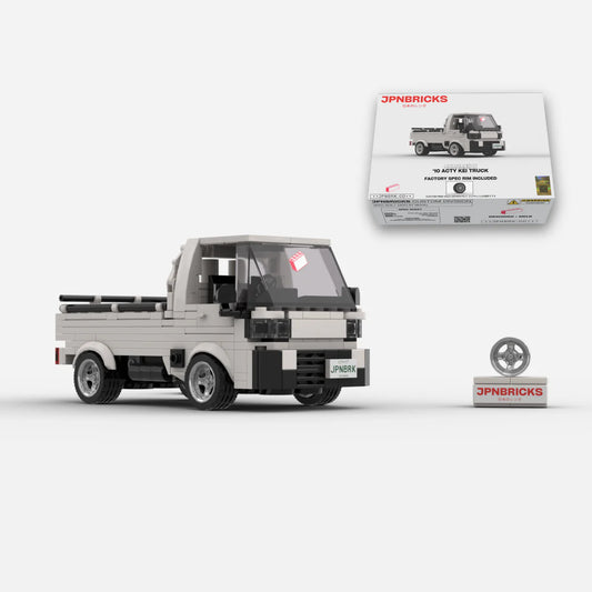 2010 Acty Kei Truck R81 WHITE Brick Car Model