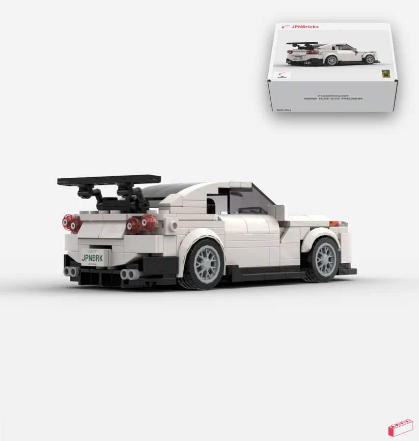 R35 GTR Brick Car Model