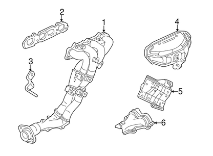 OEM Honda S2000 F20C Exhaust Manifold Gasket
