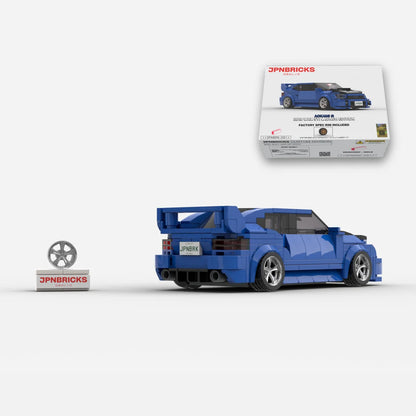 WRX STI HATCH G3 Brick Car Model - BLUE