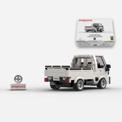 2010 Acty Kei Truck R81 WHITE Brick Car Model