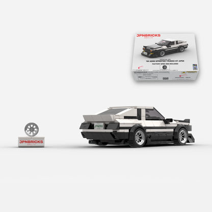 1984 AE86 Sprinter Trueno GT-Apex Brick Car Model
