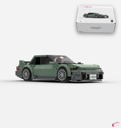 Silvia S13 Seafoam 2 Tone Brick Car Model