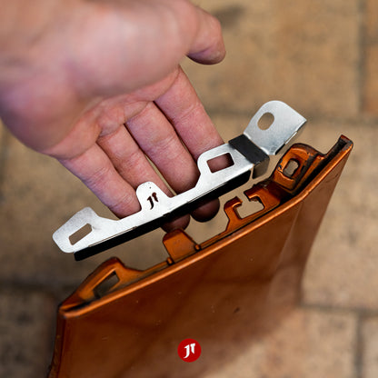 Hyundai Veloster (1st gen 2012-2018) Front Bumper Repair Plates (Pair)