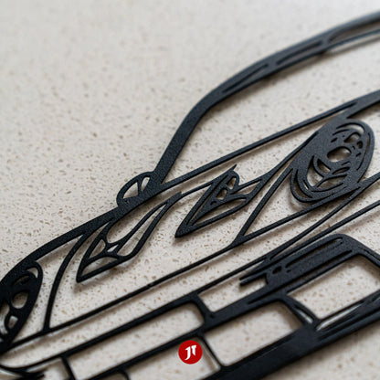 Porsche GT3 RS Metal Wall Art