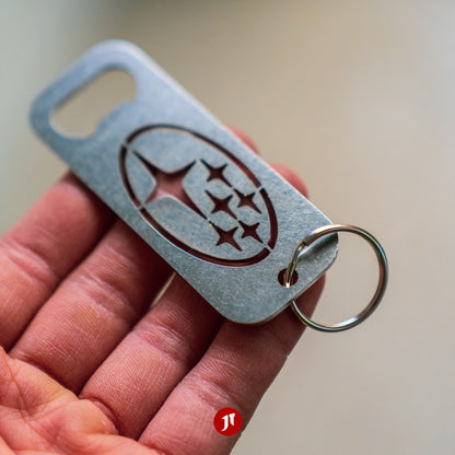 Subaru Bottle Opener Key Chain