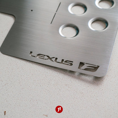 Lexus IS Gen 3 (XE30, 2014+) REAR Floor Plates