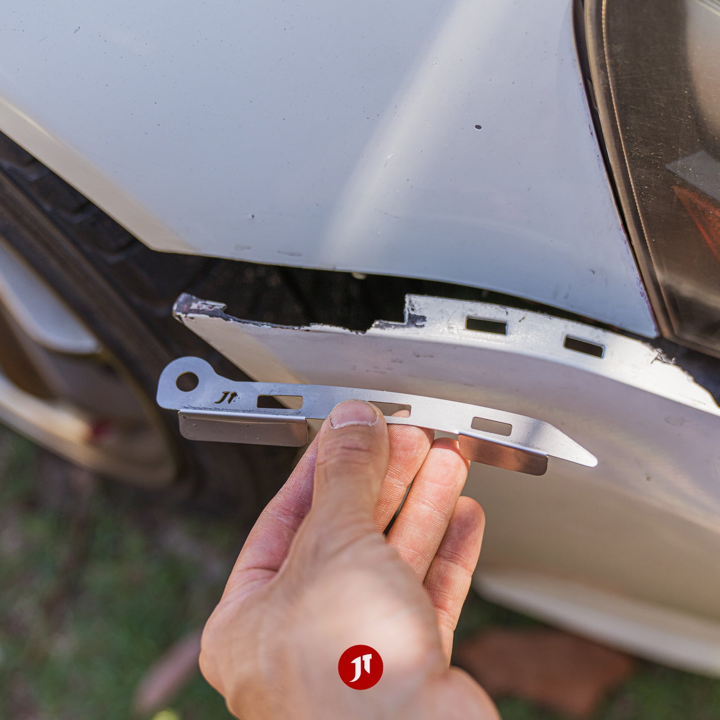 DC5 / RSX  Front Bumper Repair Plates VERSION 2 (Pair)