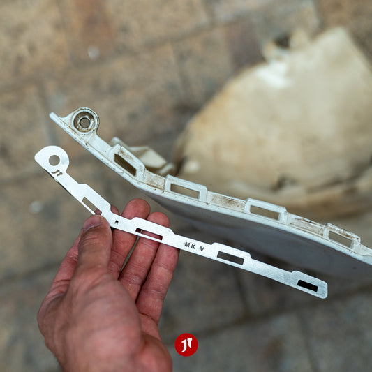 Polo MK 5 Rear Bumper Repair Plates (Pair)