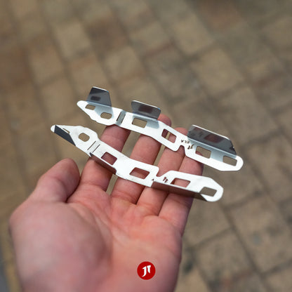 Hyundai Elantra (Gen 6, 2016–2020) Front Bumper Repair Plates - Pair