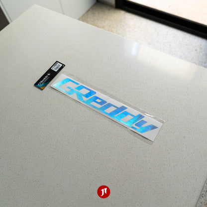 GReddy Logo Sticker Aurora Version