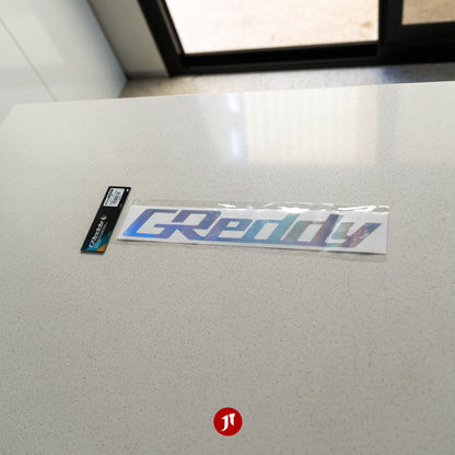 GReddy Logo Sticker Aurora Version