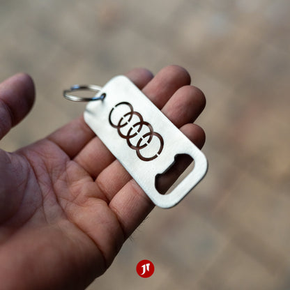 Audi Bottle Opener Key Chain