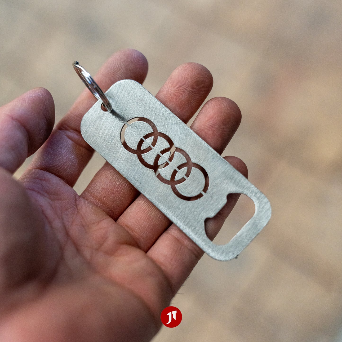 Audi Bottle Opener Key Chain