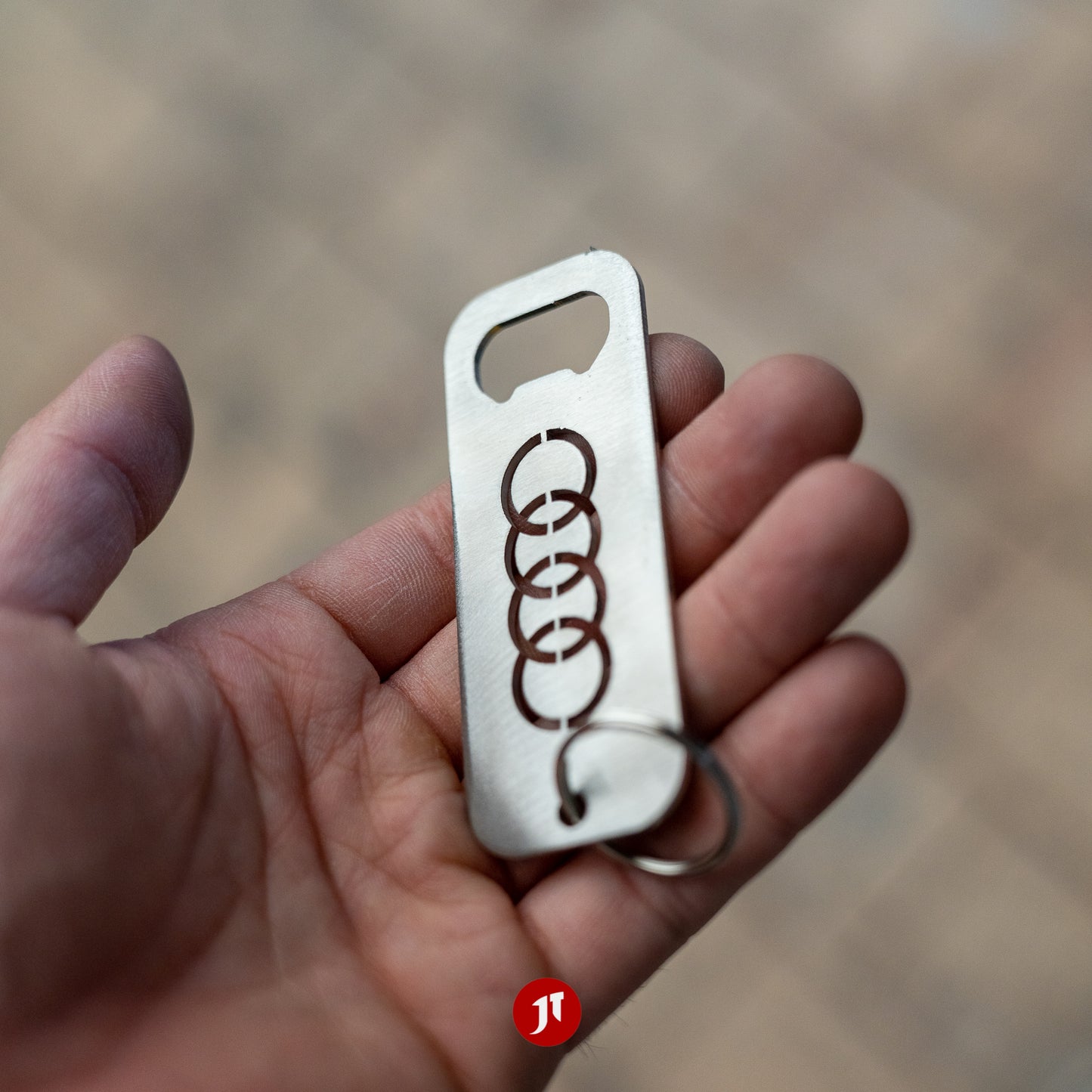 Audi Bottle Opener Key Chain