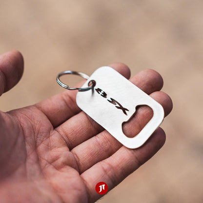 XR8 Bottle Opener Key Chain