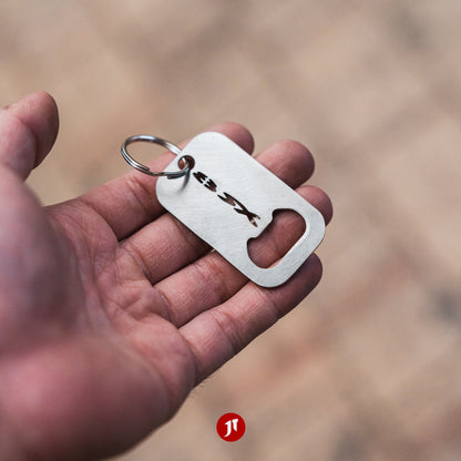 XR8 Bottle Opener Key Chain