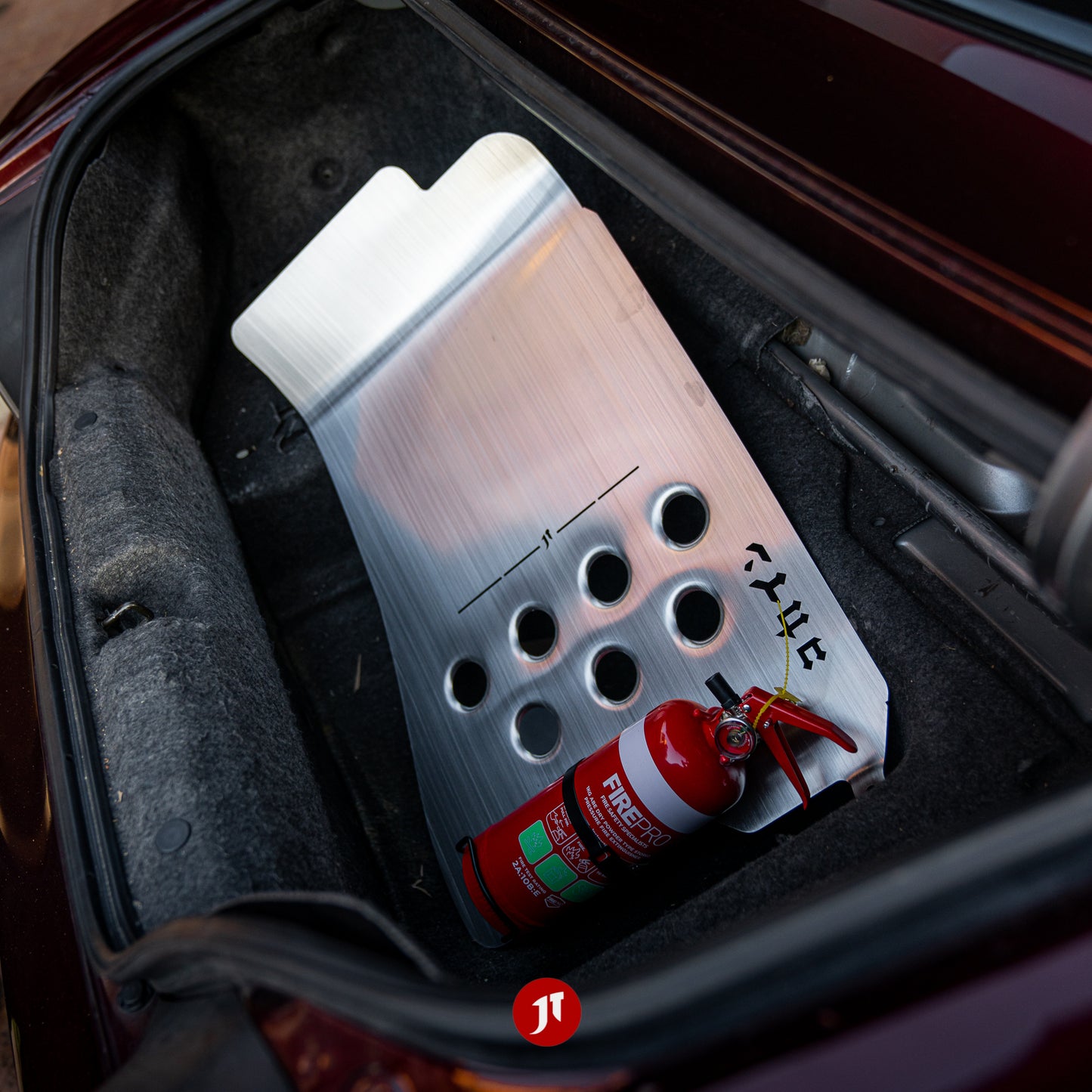 1kg Fire Extinguisher with Cage