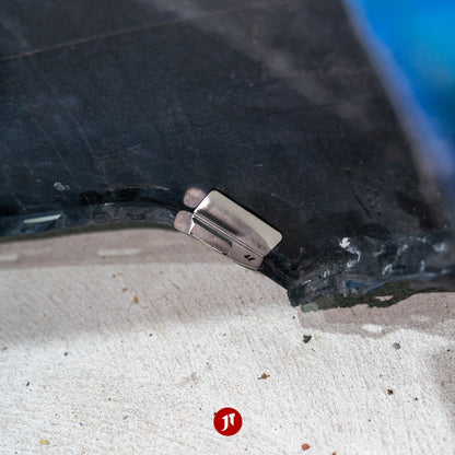HAWK Eye WRX Front Bumper Repair Plates - UPPER SECTION (Pair)