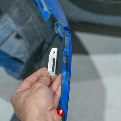HAWK Eye WRX Front Bumper Repair Plates - UPPER SECTION (Pair)