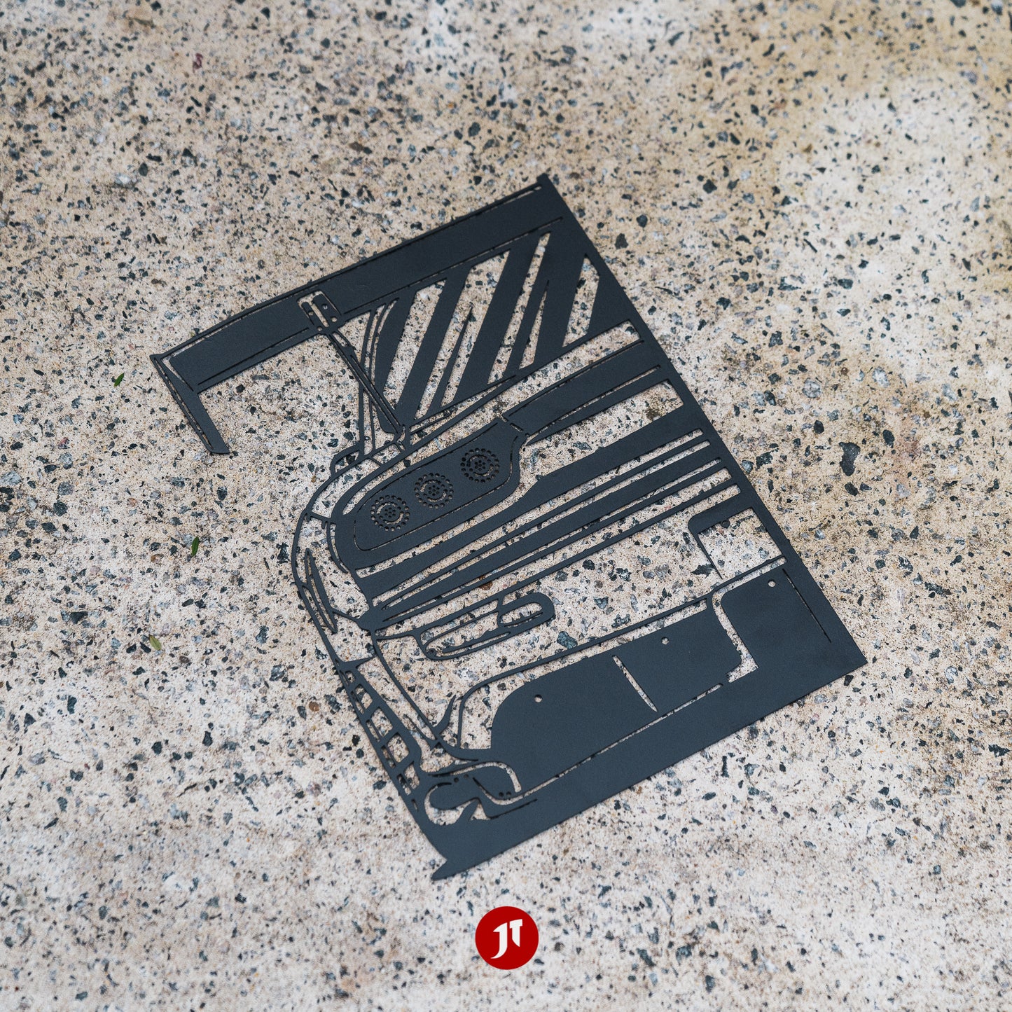 Mazda RX7 Metal Wall Art