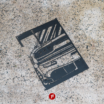 Mazda RX7 Metal Wall Art